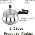 Pressure Cooker 2 L Aluminium Inner Lid Induction Bottom 2 L Induction Bottom Pressure Cooker  (Aluminium)