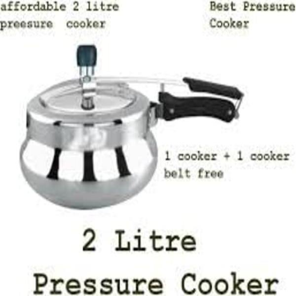 Pressure Cooker 2 L Aluminium Inner Lid Induction Bottom 2 L Induction Bottom Pressure Cooker  (Aluminium)